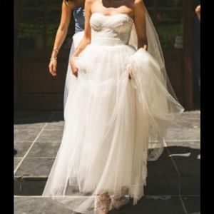 Monique Lhuillier Darling Wedding Gown in Blush